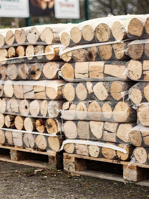 Palets de leña de Galibosque para la venta de leña en Galicia
